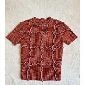 Gilded Intent Women's/Juniors Short Sleeve Sweater Size Small